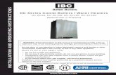 DC Series Combi Boilers / Water Heaters - ibcboiler.comibcboiler.com/wp-content/themes/ibc/pdf/DC_Series_Installation.pdf · DC Series Combi Boilers / Water Heaters DC 23-84, DC 29-106,
