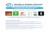 New Books June 2015 - World Banksiteresources.worldbank.org/.../New_Books_at_InfoShop_June_2015.pdf · New Books WORLD BANK PUBLICATIONS ... Reflection on Financial Crises, by Timothy
