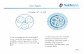 White Papers MOTION CONTROL, INC. · PDF fileMOTION CONTROL, INC. Planetary gearboxes White Papers page 2 A planetary gearbox is comprised of three members: a SUN gear, multiple satellite