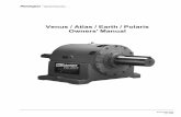 Venus / Atlas / Earth / Polaris Reducer with Owners' Manual Atlas Gear Reducer.pdf · simple planetary design, which utilizes a sun gear as the input, a ring gear as the fixed element,