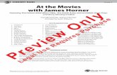 CONCERT BAND Grade 3 At the Movies with James Horner · PDF filePlease note: Our band and orchestra music is now being collated by an automatic high-speed system. The enclosed parts