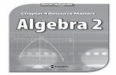 Chapter 4 Resource Masters - Burlington County Institute ... · PDF fileChapter 4 Test, Form 2D .....71 Chapter 4 Test, Form 3 .....73 Chapter 4 Extended-Response Test .....75 Standardized