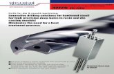 TOOLS NEWS B137E Solid Carbide Drill for Die & Mould ... · PDF fileSolid Carbide Drill for Die & Mould Machining B137E Drills for die & mould machining. Innovative drilling solutions