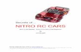 NITRO RC CARS - Remote Control Cars, Radio Controlled ... · PDF fileSecrets of Nitro RC Cars, ... bought a 1/10 scale Kyosho Rampage. It was an off-road buggy similar to my RC10,