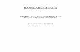 PRUDENTIAL REGULATIONS FOR BANKS : SELECTED · PDF filePRUDENTIAL REGULATIONS FOR BANKS : SELECTED ISSUES ... 1 Master Circular issued vide BRPD circular No. 10 dated November 25,
