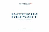 For the six months ended 30 September 2016 - Orion Health · PDF file5 Orion Health Interim Report for the six months ended 30 September 2016 We are also investing in the future of