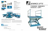 DOCK LIFT T2000 SERIES - Material Handling Solutions ... · PDF filetransferred via hand trucks, four wheeled ... hotels, banks, air cargo terminals and any other facility that ...