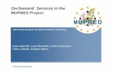 On-Demand Services in the MUPBED Project - 5 MUPBED Consortium zEquipment Manufacturers Ericsson (Germany); Project Co-ordinator Marconi SpA (Italy) Juniper Networks (Ireland) zNetwork