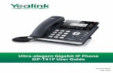 Copyright © 2016 YEALINK NETWORK TECHNOLOGY · PDF fileYealink SIP-T41P IP phone firmware contains third-party software under the GNU General Public License (GPL). Yealink uses software