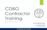 CDBG Contractor Training - Cobb County, Georgia · PDF fileCDBG Contractor Training SEPTEMBER 16, 2015 ... (formerly the Central Contractor Registry or CCR) ... New User SAM Registration