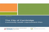 Community Health Improvement Plan - Cambridge … City of Cambridge Community Health ... 2015 City of Cambridge Community Health Improvement Plan ... 1 Advanced by the National Association