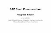 SAE Shell Eco-marathon - na U · PDF file• Implementation of a centrifugal clutch ... Centrifugal clutch design drivetrain advantages: ... Disadvantages • Idle speed must