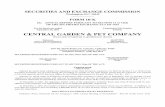 SECURITIES AND EXCHANGE COMMISSION - corporate · PDF fileSECURITIES AND EXCHANGE COMMISSION ... the aggregate market value of the registrant’s Common Stock and Class B ... Central
