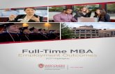 Full-Time MBA Employment Outcomes - wsb.wisc.edu Table of Contents 3 The Wisconsin Advantage 4 Wisconsin Student Profile for MBA Class of 2017 6–7 Full-Time Employment Outcomes for