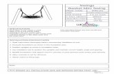 6040-101 Mini Basket Swing - · PDF filespecification installation instructions note note prod. code size age range f/ fall height heaviest part total weight swings basket mini swing