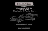2013 Carryall 242 & XRT 800 Illustrated Parts List 242 & XRT 800 Illustrated Parts List. P. O. Box 204658 ... ELECTRICAL SYSTEM ... 6 320 Screw, 3/8-16 X 1.00 Hex ...