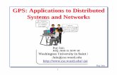 Global Positioning Systems (GPS): Applications to ...jain/talks/ftp/gps.pdf · GPS: Applications to Distributed Systems and Networks ... Atmospheric Sounding using GPS Signals Tracking