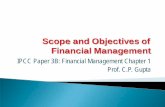 Scope and Objectives of Financial · PDF fileScope and Objectives of Financial Management ... scope and the how the financial ... NON-CURRENT LIABILITIES Capital Work-in-Progress 13,976.90