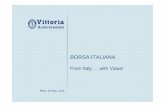 VITTORIA ASSICURAZIONI FINAL 2.ppt [modalità … Relations/PDF... · SHAREHOLDERS’ STRUCTURE 82% 12% 6.53% MÜNCHENER GROUP ... Stable dividend policy ‣ Sound capital position