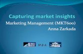Marketing Management (MKT600) Anna Zarkada - Αρχικήmba.teipir.gr/files/MKTMAN_PG2_Insights_az.pdf · Marketing Research Overview problem definition sampling research design
