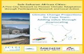 Climate change projections for Cape Town: Adding value ... Resources/ICLEI Africa_5... · ICLEI – Local Governments for Sustainability – Africa Climate Change Projections for