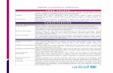 UNICEF Competency Definitions · PDF fileUNICEF Competency Definitions C O R E V A L U E S Diversity and Inclusion Treats all people with dignity and respect; shows respect and sensitivity
