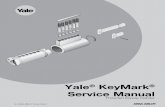 Yale KeyMark Service Manual - Extranetsmall format interchangeable core 4 * See remarks. ... Tailpieces Length Varies by ... Yale® KeyMark® service manual protected keyway cylinders