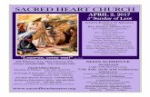 SACRED HEART CHURCHsacredheartmanoa.org/bulletin/Bulletn-20170402.pdf3 Dear Brothers and Sisters in the Lord, Welcome to Sacred Heart Church! It is a blessing to have you join our