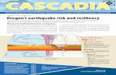 Cascadia Winter 2010 - Oregon's Earthquake Risk and … CASCADIA Winter 2010 Oregon Department of Geology and Mineral Industries Notes from your State Geologist — Oregon’s take