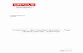 Protecting Oracle Database Appliance - Tape Backup with ... · PDF fileProtecting Oracle Database Appliance - Tape Backup with EMC NetWorker Disclaimer The following is intended to
