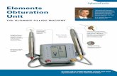 THE ULTIMATE FILLING MACHINE - pl - Profident Obturation Unit.pdf · THE ULTIMATE FILLING MACHINE Amount of material ... Handpiece button ... the Continuous Wave of Condensation Technique