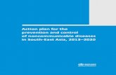 Action plan for the prevention and control of ... · PDF fileThis action plan for the prevention and control of NCDs ... States and WHO in four strategic action ... the prevention