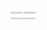 Ionization Detectors - Department of Physics & …petra/phys6771/lecture13.pdfIntroduction • Ionization detectors were the first electrical devices developed for radiation detection
