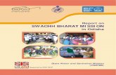 Report on SWACHH BHARAT MISSION - nrhmorissa.gov.innrhmorissa.gov.in/writereaddata/Upload/Documents/35. Swachha Bhar… · Report on SWACHH BHARAT MISSION in Odisha State Water and