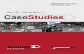 Westfalia Technologies, Inc. CaseStudies · PDF fileAbout Westfalia Technologies Inc. For over 35 years Westfalia has been committed to innovating and implementing logistical solutions