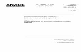 First edition - allaboutmetallurgy.comallaboutmetallurgy.com/wp/wp-content/uploads/2016/12/ISO-Parts-1... · NACE MR0175/ISO 15156-1:2001(E) NACE International/ISO v Introduction