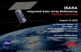 ISARA Mission Overview - California Polytechnic State …mstl.atl.calpoly.edu/.../Hodges_Solar_Reflectarray.pdf ·  · 2016-04-0408/10/13 Pre-Decisional Information -- For Planning