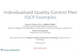 Individualized Quality Control Plan IQCP Examples · PDF fileIndividualized Quality Control Plan IQCP Examples ... Risk Assessment Tables . 2 Operator ... SOP.xxxx 6 Test Result