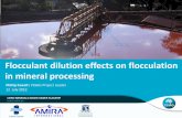 Flocculant dilution effects on flocculation in mineral … dilution effects on flocculation in mineral processing CSIRO MINERALS DOWN UNDER FLAGSHIP Phillip Fawell| P266G Project Leader