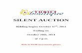 SILENT AUCTION - Victoria Hospice | Palliative Care ... · PDF fileSILENT AUCTION Bidding begins October 17th, ... Skagen Denmark Women’s Steel Watch, Mesh ... at this time you can