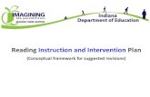 Reading Instruction and Intervention Plan - IN.gov · PDF fileCurrent Recommended Changes Rule 3.1 Reading Plan Reading Instruction and Intervention Plan The title should reflect the