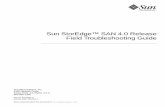 Sun StorEdge SAN 4.0 Release Field Troubleshooting … Microsystems, Inc. 4150 Network Circle Santa Clara, CA 95054 U.S.A. 650-960-1300 Send comments about this document to: docfeedback@sun.com