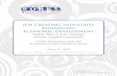 Job Creating Industries Enhancing Economic … Multiplier Study.pdfJob Creating Industries Enhancing Economic Development Higher Returns from Strategic ... The Multiplier Effect and