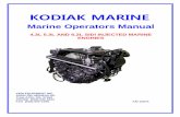 KODIAK MARINE - KEM · PDF filechange specifications or designs without notice and without incurring obligation. ... KEM Equipment, Inc., / Kodiak Marine reserves the right to request