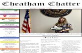 Cheatham Chatter - Allen Independent School District ... · PDF fileCheatham Chatter Monday, February 13, 2017 ... Insiya Patwa keeps busy as a volunteer . ... Watch video clips and