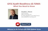 GFSI Audit Readiness & FSMA - …parkcitygroup.actonsoftware.com/acton/attachment/15541/f-0142/1... · GFSI Audit Readiness & FSMA: What You Need to Know Welcome to the OnTrak with
