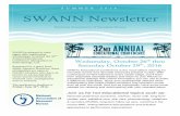 2016 SWANN Summer Newsletter - nursingnetwork …nursingnetwork-groupdata.s3.amazonaws.com/NANN/... · scholarships to attend the 32nd ... yet continue to promote patient-centered