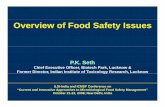 Overview of Food Safety Issues - ILSI Indiailsi-india.org/conference-in-microbiological-food-safety-management... · Overview of Food Safety Issues ... Common causes of Food Intoxication