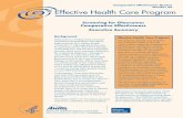 Background Effective Health Care Program · PDF file1 Comparative Effectiveness Review Number 59 Screening for Glaucoma: Comparative Effectiveness Executive Summary Background Glaucoma