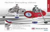Richter Sampling Valves - Spartan Controls/media/resources/richter/pf/93... · Richter sampling valves Fields of application Representative and safe sampling of pure and slightly